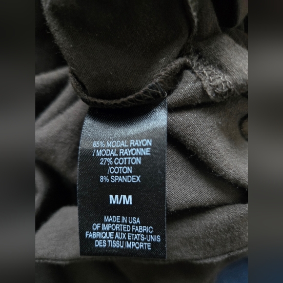 Gianni Bini Sleeveless Drape Front Top Brown Womens Medium - Picture 4 of 4